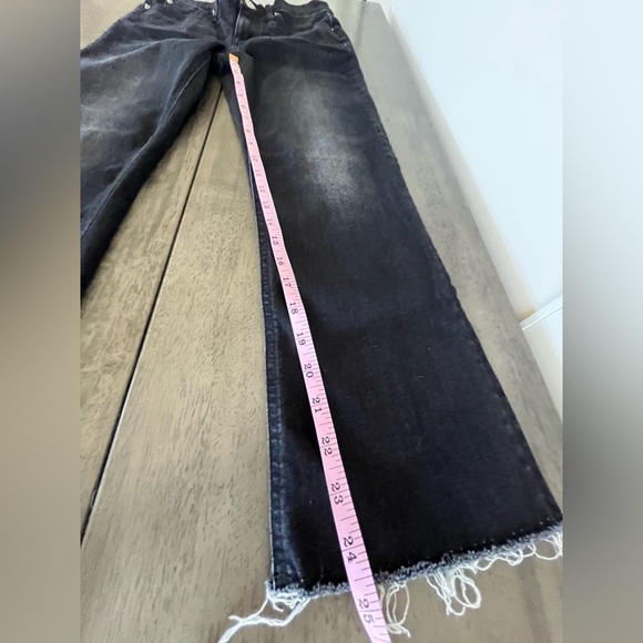 J. Crew Billie Demi Boot Crop Jeans - Size 26 - Black - EUC - Picture 5 of 13